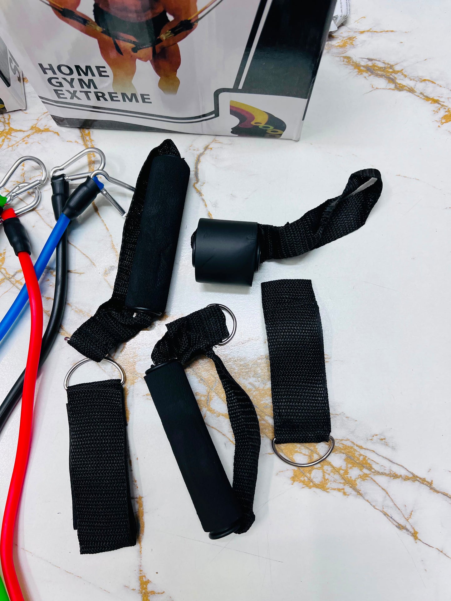 Power Resistance Bands Home Gym Extreme Set JT-003 – Full Body Workout Kit