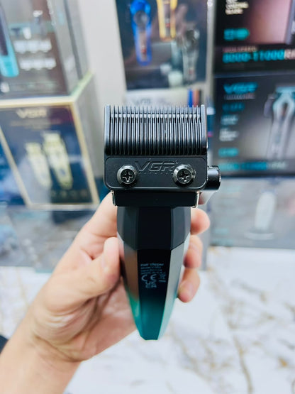 VGR Voyager V-003 Professional Hair Clipper – 9000 RPM Turbo, Metal Housing, Ceramic Blade |🇦🇷ARGENTINA LOT
