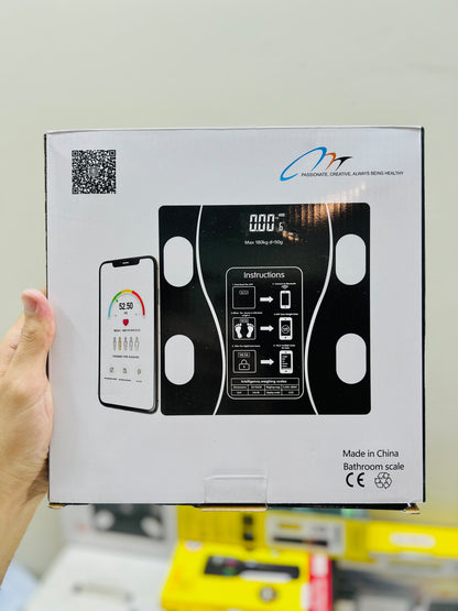 Digital Bathroom Scale – Passionate Creative | Extra Large Backlit LCD DISPLAY