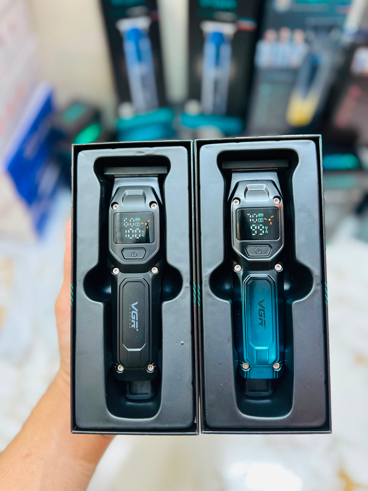 VGR Voyager V-964 Professional Hair Clipper – 7000 RPM Turbo Motor, Stainless Steel Blade & 600mAh Lithium Battery|🇦🇷ARGENTINA LOT