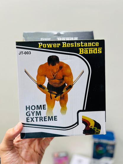 Power Resistance Bands Home Gym Extreme Set JT-003 – Full Body Workout Kit