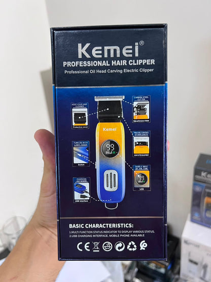 Imported KEMEI KM-1837 Carbon Steel Cutter Hair Trimmer
