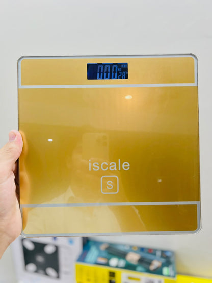 Electronic Bathroom Scale 180KG – LCD Display, Smart Step-On Technology & Auto Power-Off