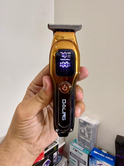 DALING DL-1747 Professional Hair Clipper – LED Display, High Power Battery |