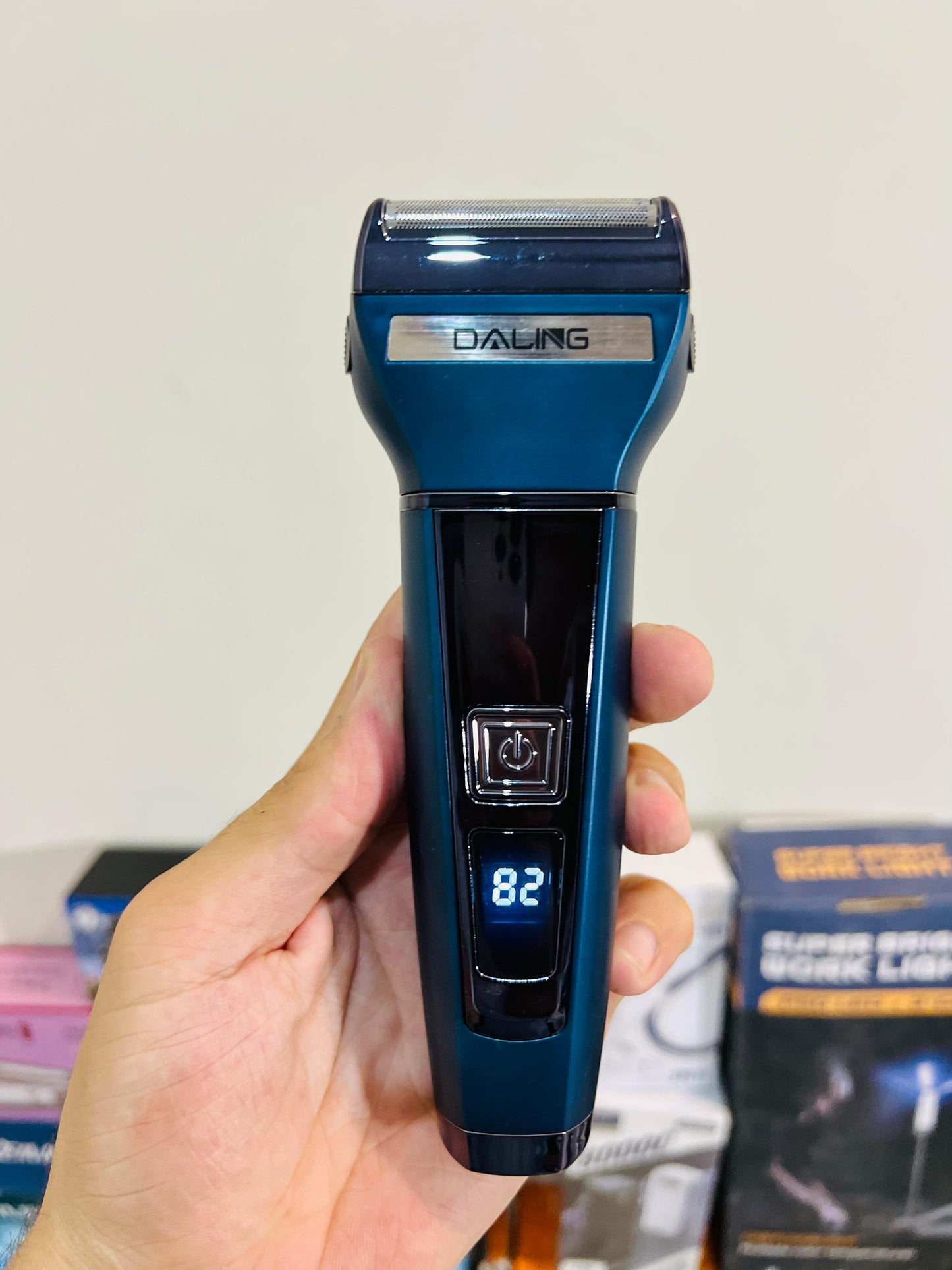 DALING 3-in-1 Professional Grooming Kit  9238 – Shaver, Nose Hair Cutter & Precision Trimmer for Men