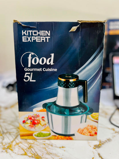 Kitchen Expert 5L Electric Chopper 800W – Heavy Duty  Machine |