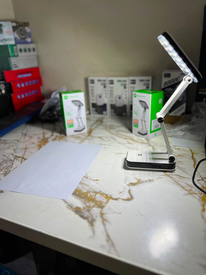 Desk Lamp LED  666 Rechargeable – 800mAh Study Light (3–5 Hours Backup) |