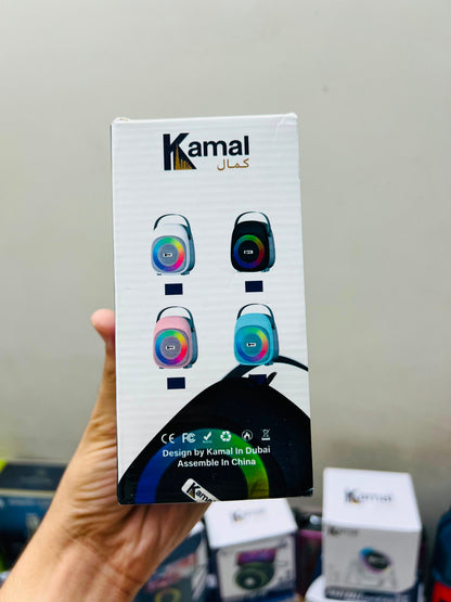 Kamal KSP-01 Portable Bass Wireless Speaker – 1800mAh Battery, 8 Hours Music | Made in Dubai