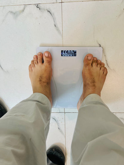 Digital Bathroom Scale – Passionate Creative | Extra Large Backlit LCD DISPLAY