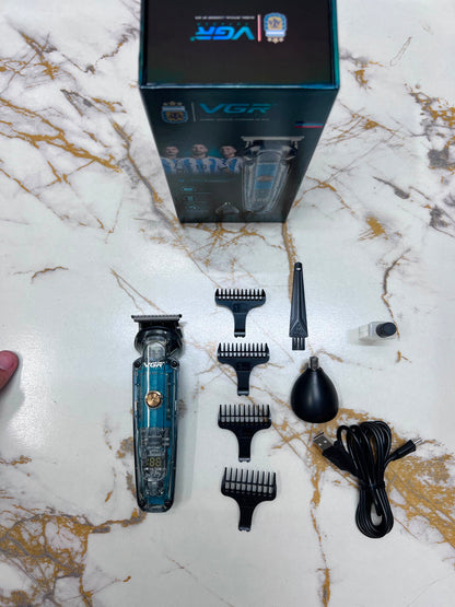 VGR 949 2-in-1 Hair & Nose Trimmer – 180 Min Runtime,  IPX Waterproof|🇦🇷ARGENTINA LOT