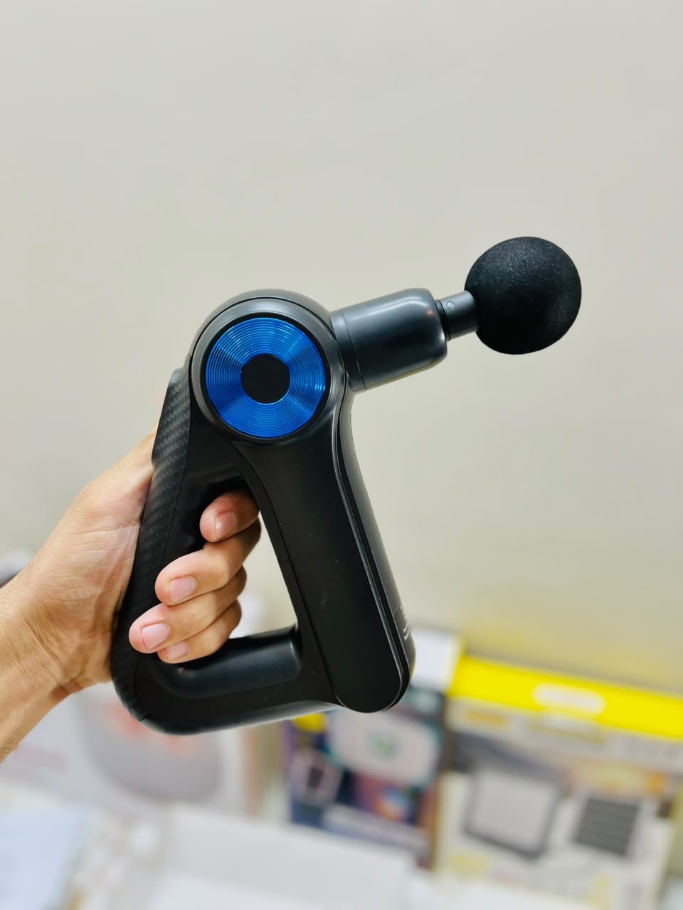 SLH-8891 Massage Gun – 9 Massage Heads, Adjustable Levels & Rechargeable Lithium Battery