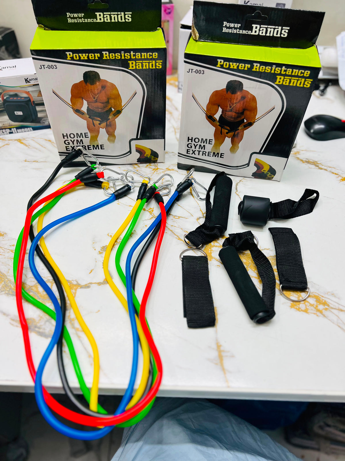 Power Resistance Bands Home Gym Extreme Set JT-003 – Full Body Workout Kit
