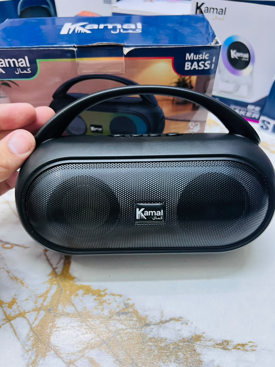 Kamal KSP-05 Portable Speaker – HiFi Sound, 8W Power & 8 Hours Music Time | Made in Dubai