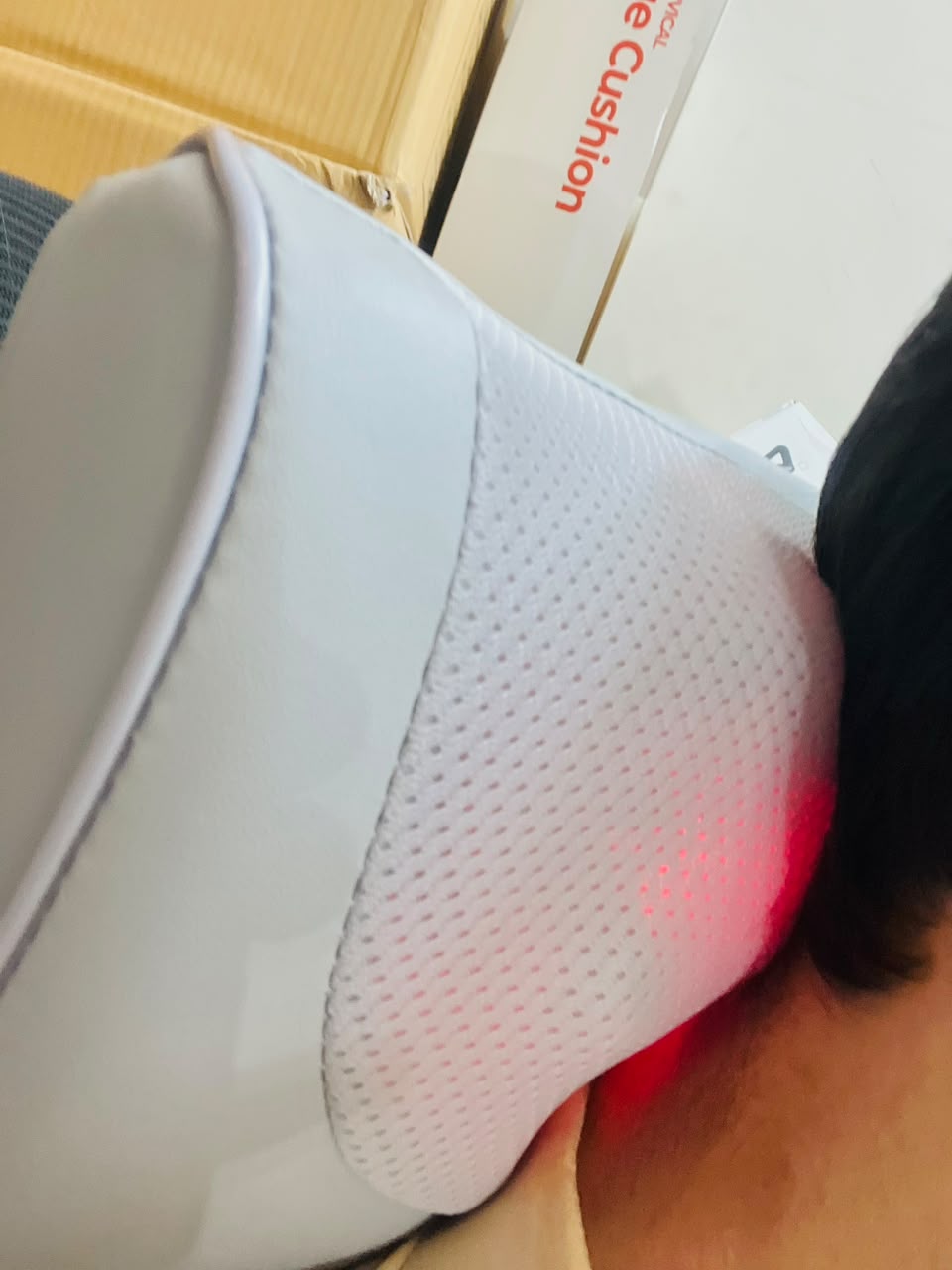 MDHL MD-9826 Bionic Massage Pillow – Waist & Neck Massager with Multiple Massage Modes