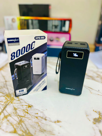KAMAL 80000mAh 44W Super Fast Charge Power Bank KPB-082