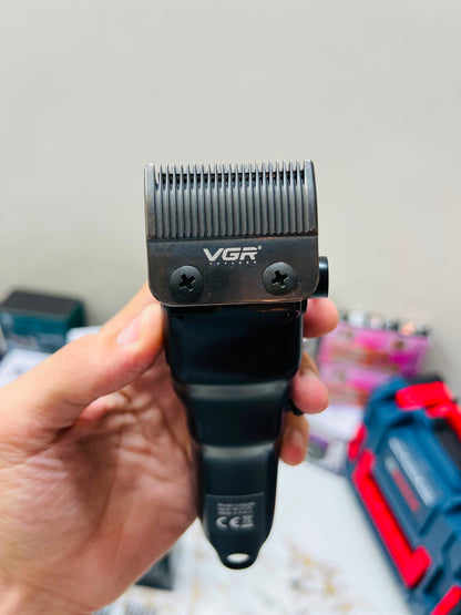 VGR V-652M Professional Hair Clipper – Stainless Steel Blade, 1500mAh Battery|🇦🇷ARGENTINA LOT