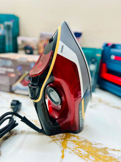 BOMA BM-6035 2600W Steam Iron – German Design with Vertical Steam & Overheat Protection