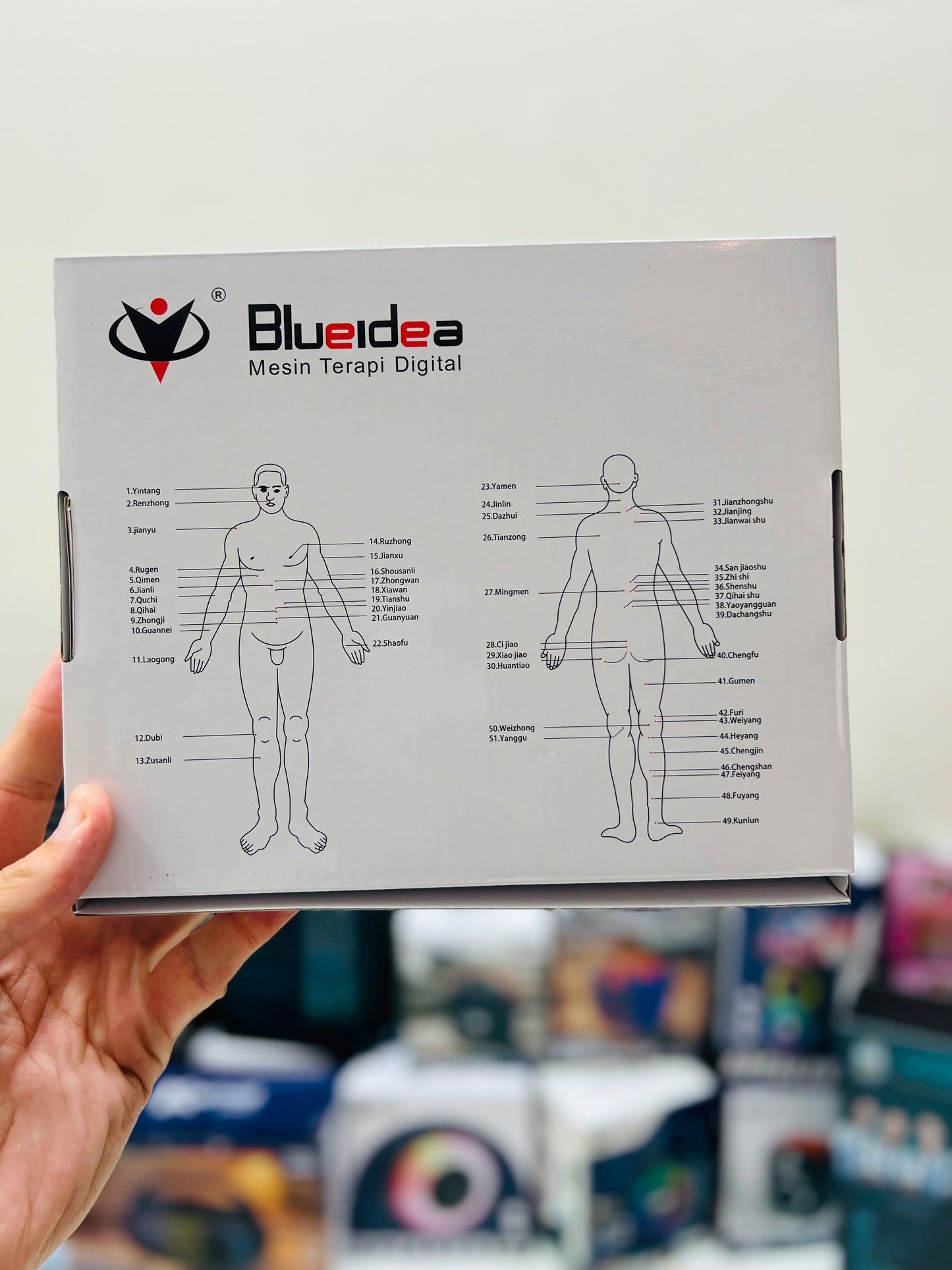 Blueidea Digital Therapy & Massage Machine – Electronic Pulse Massager for Pain Relief & Muscle Relaxation