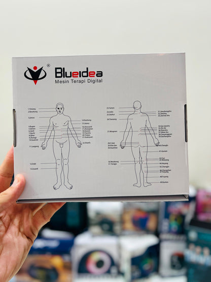 Blueidea Digital Therapy & Massage Machine – Electronic Pulse Massager for Pain Relief & Muscle Relaxation