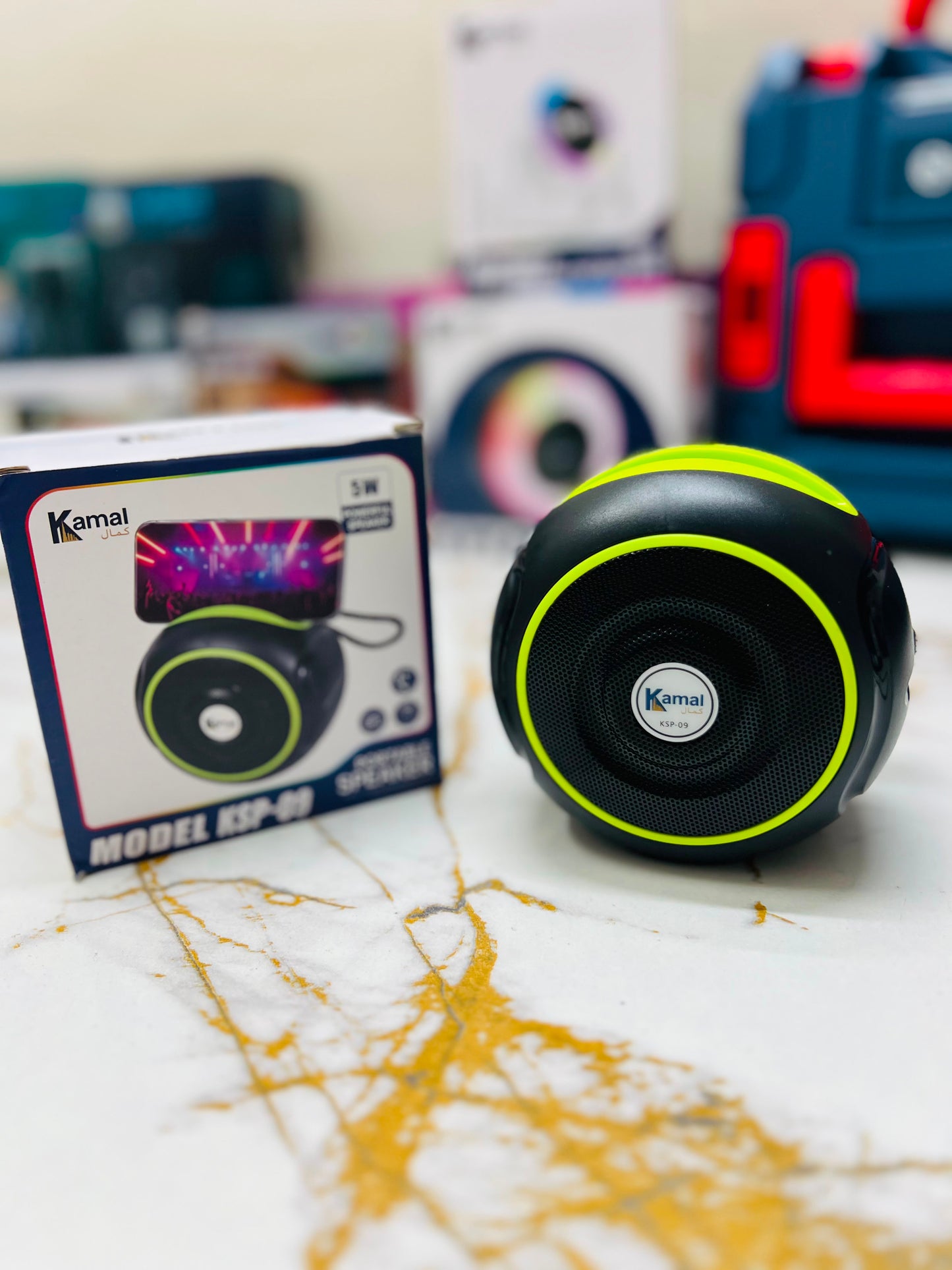 Kamal KSP-09 Portable Speaker – 5W Powerful Sound | Made in Dubai