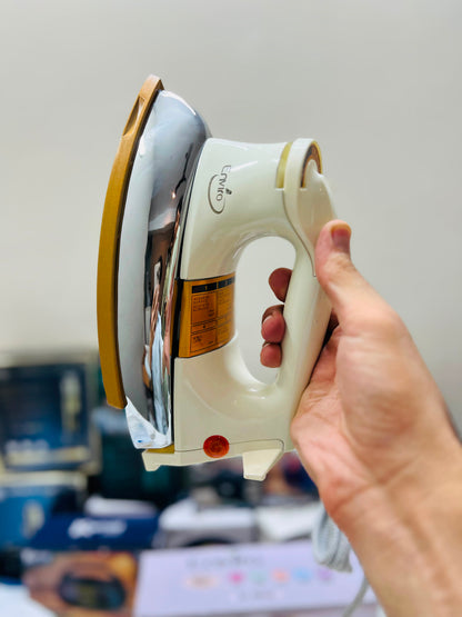Enviro IH-HU18 Heavyweight Electric Iron – 1200W, Non-Stick Soleplate & Deluxe Metal Cover