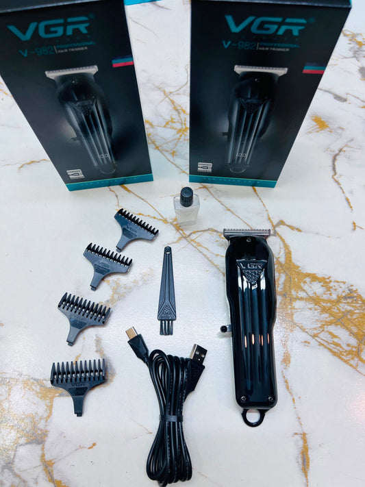 VGR V-982 Voyager Professional Hair Trimmer – T-Blade, LED Display|🇦🇷ARGENTINA LOT