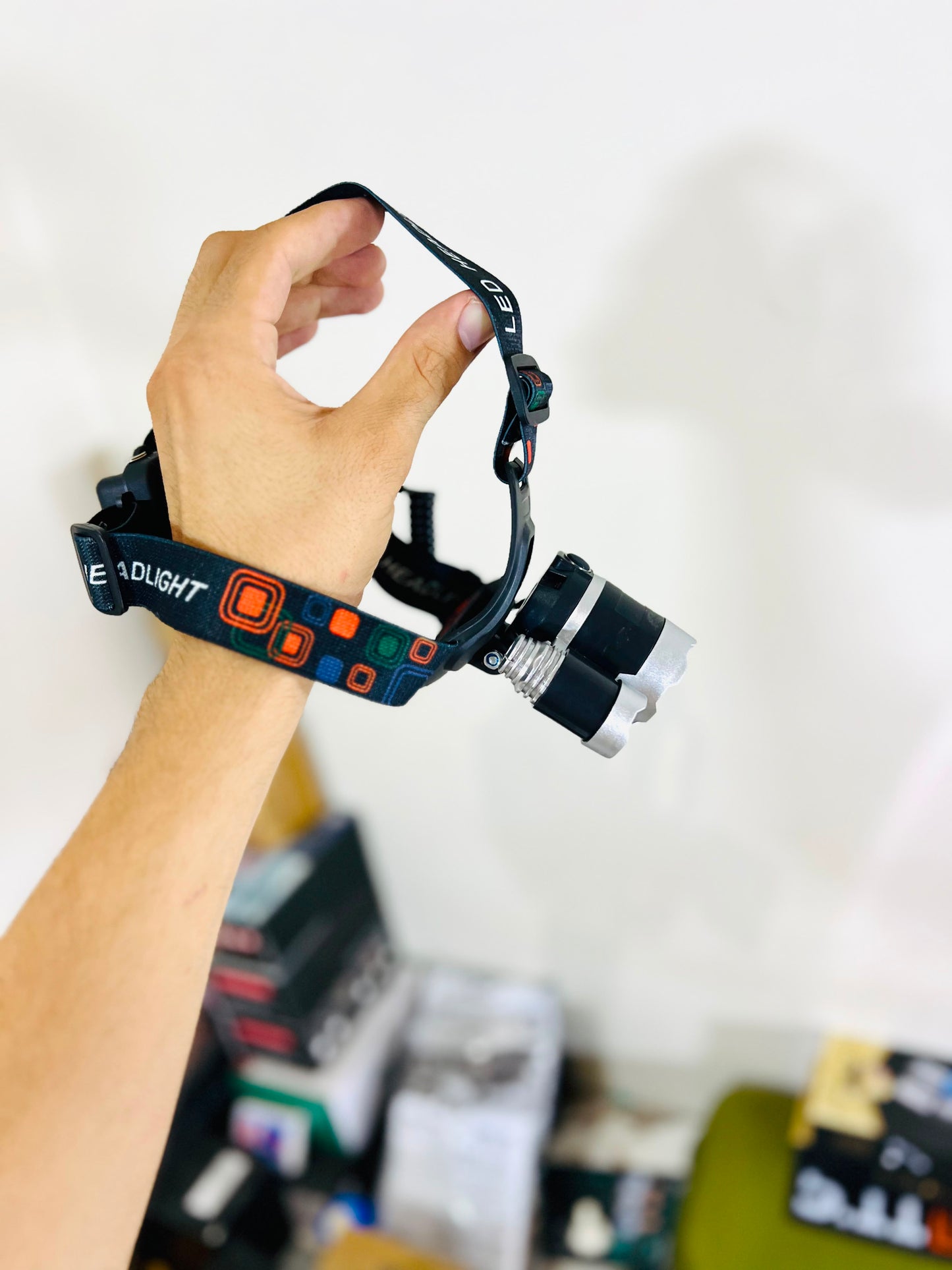 High Power 3x CREE T6 LED Head Lamp with 2x 18650 Rechargeable Batteries – Ultra Bright Head Torch | AwamiImport.com