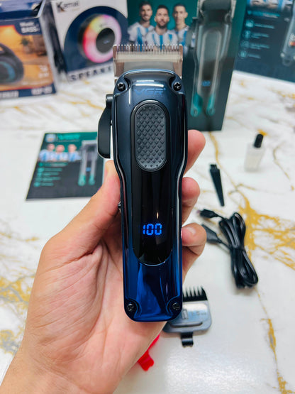 VGR V-013 Professional Hair Clipper – Stainless Steel Blade, 2000mAh Lithium Battery|🇦🇷ARGENTINA LOT