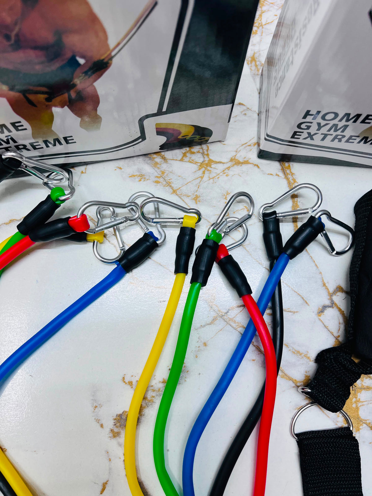 Power Resistance Bands Home Gym Extreme Set JT-003 – Full Body Workout Kit