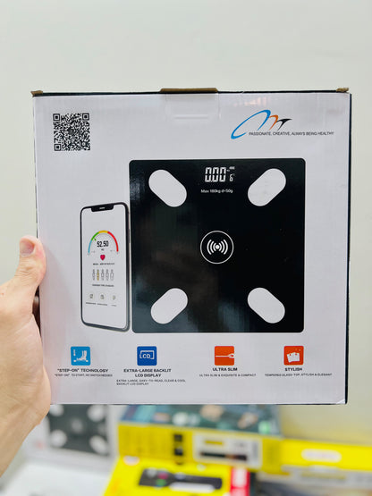 Digital Bathroom Scale – Passionate Creative | Extra Large Backlit LCD DISPLAY