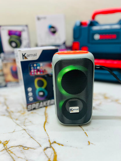 Kamal KSP-07 Portable Speaker – 6 Hours Playtime, USB & Card Support, 1200mAh Battery