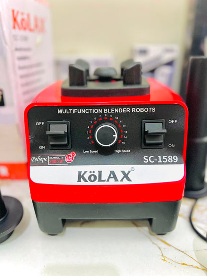Kolax 2-in-1 Heavy Duty Blender SC-1589 (2.5L) – Powerful Juicer, Grinder & Smoothie Maker with 12-Month Warranty
