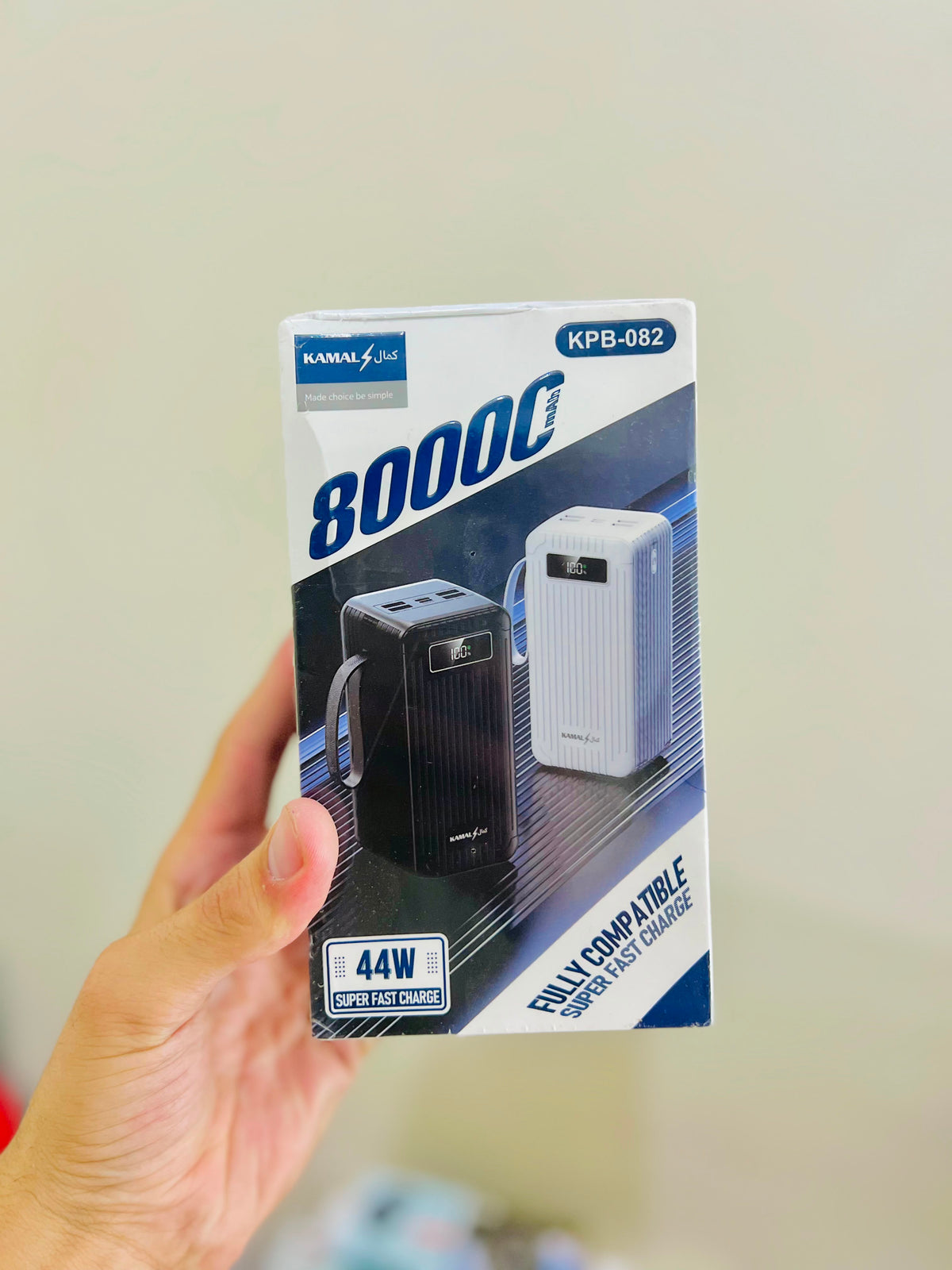 KAMAL 80000mAh 44W Super Fast Charge Power Bank KPB-082