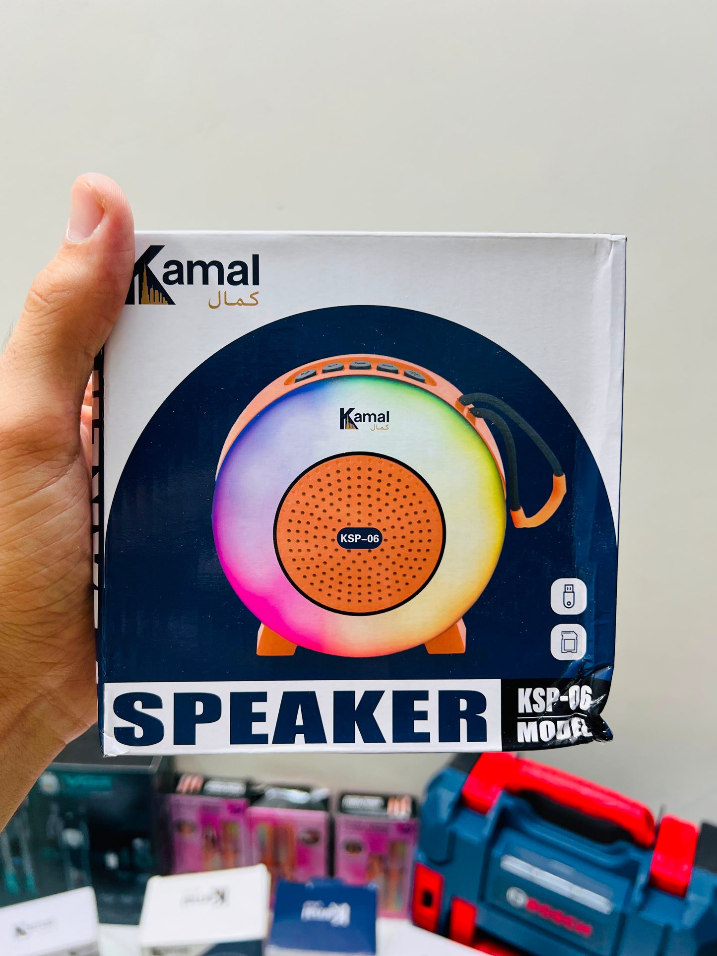 Kamal KSP-06 Portable Speaker – Made in Dubai, Up to 6 Hours Playtime
