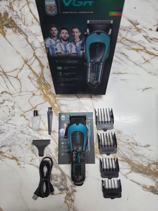 VGR V-692 Professional Hair Clipper | Titanium Coated Blades & Taper Lever Multi-Cut Clipper |🇦🇷ARGENTINA LOT