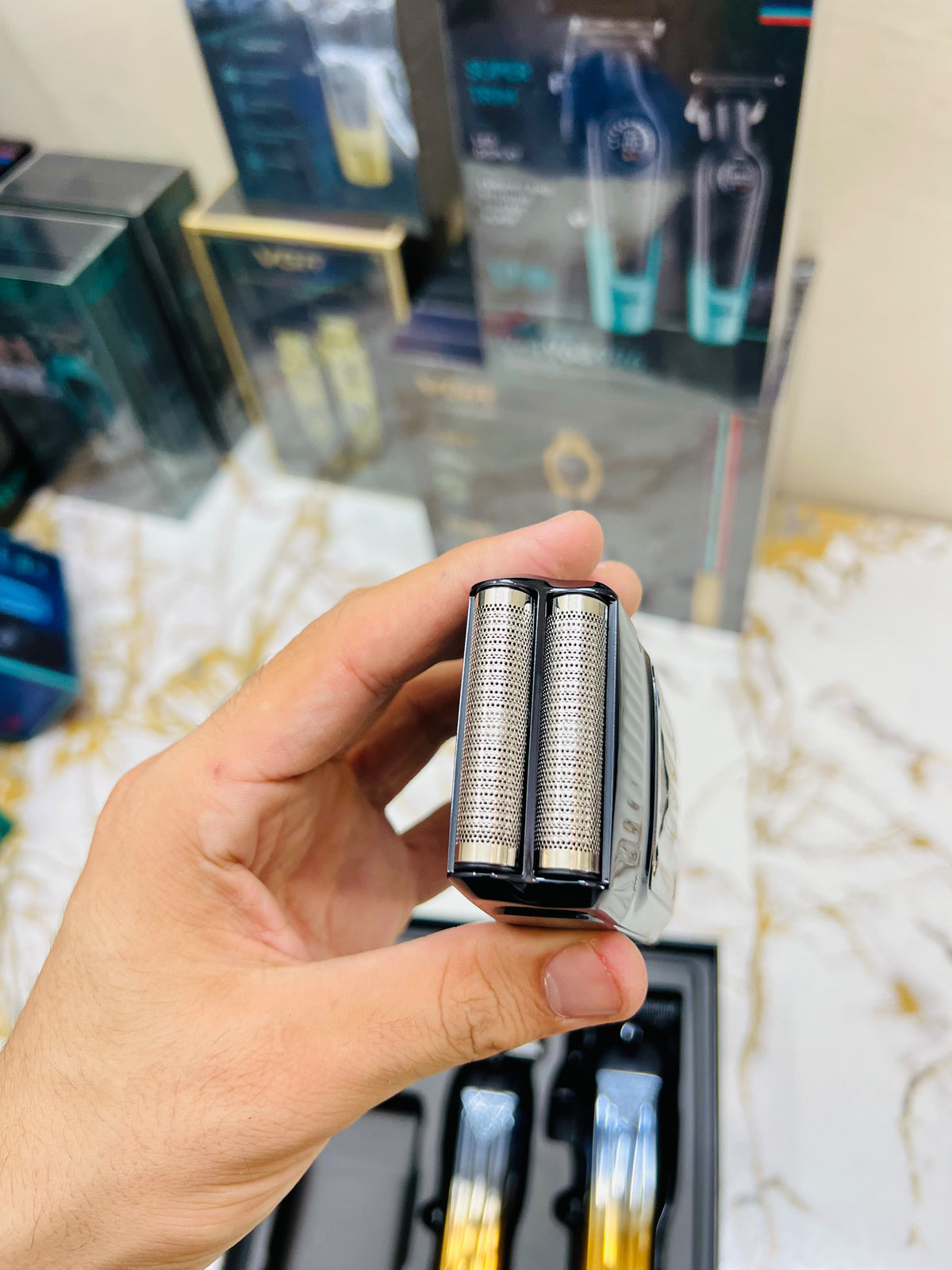 VGR Voyager V-644 3-in-3 Rechargeable Grooming Kit – Foil Shaver, T-Blade Trimmer & Precision Groomer|🇦🇷ARGENTINA LOT