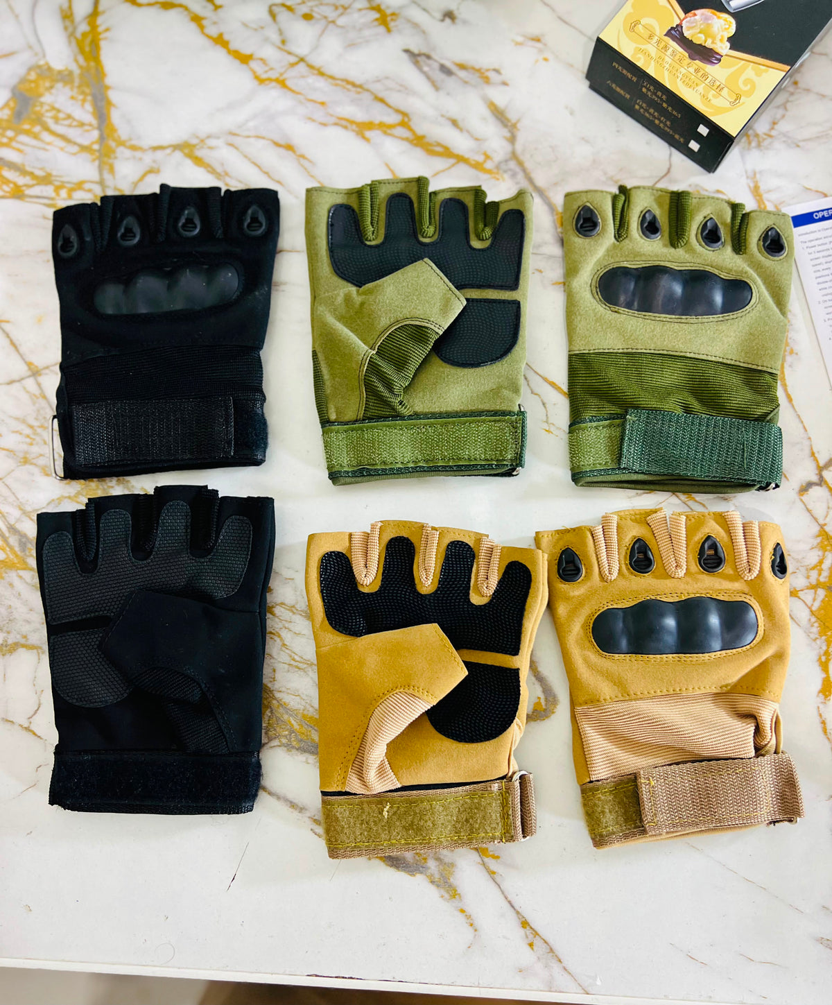 Imported OKLAI Factory Pilot Gloves – Premium Grip, Comfort & Protection for Riding, Work & Outdoor Use