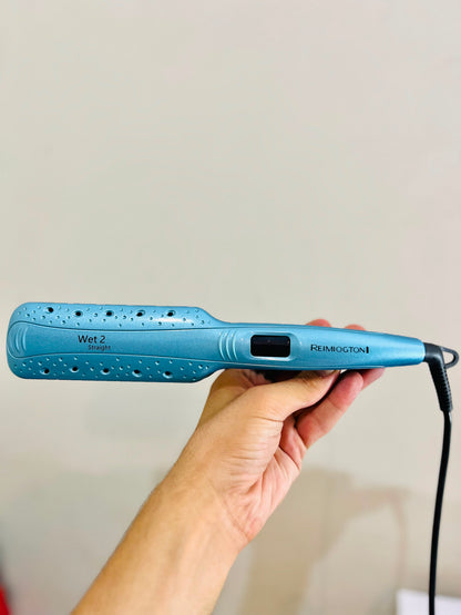 REMINGTON S7300 Wet 2 Straight Ceramic Hair Straightener – Frizz-Resist Micro Conditioners for Silky Smooth Hair
