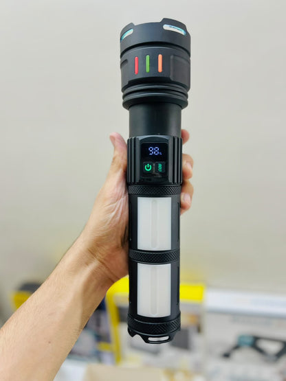 COBA CB-R18 3000M Strong Light Flashlight – Aluminium Alloy Body, Powerful Long-Range Torch