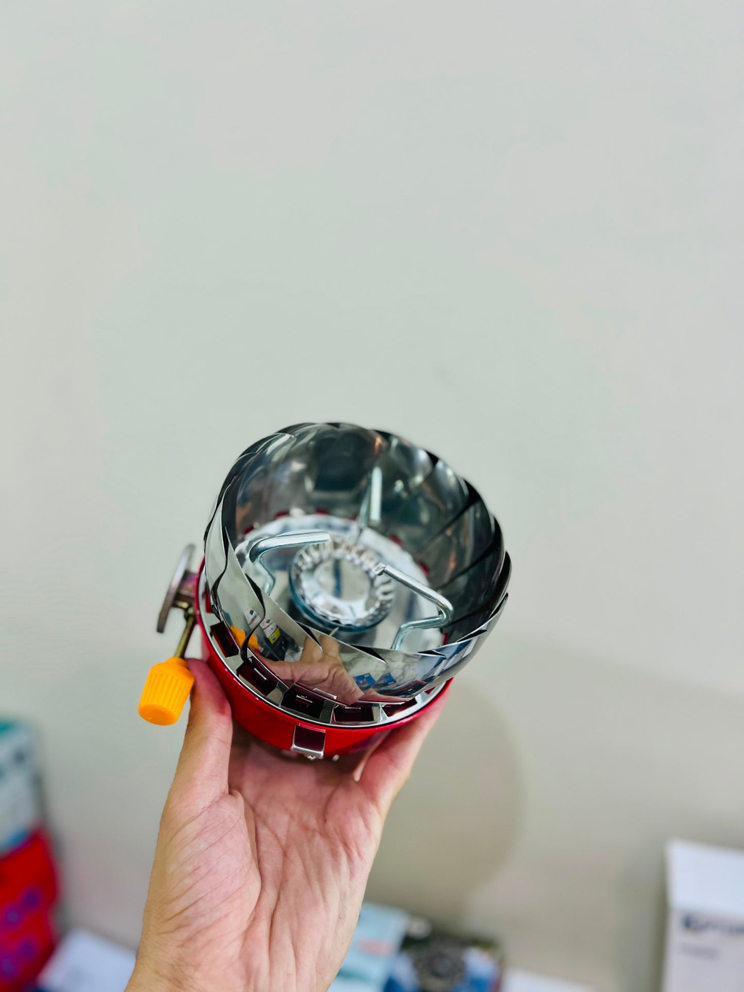 Outdoor Windproof Camping Stove With Butane Bottle  | AwamiImport.com