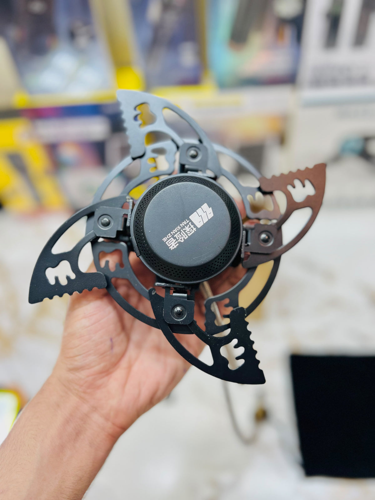 Imported Remote Gas Stove FT25-102 – Portable Folding Camping Stove