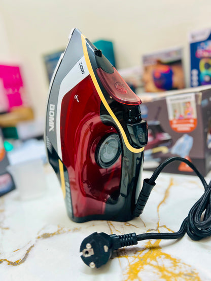 BOMA BM-6035 2600W Steam Iron – German Design with Vertical Steam & Overheat Protection