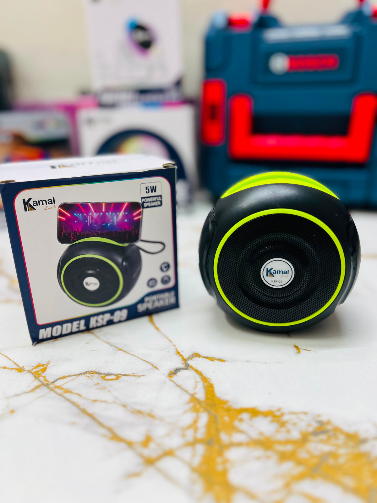 Kamal KSP-09 Portable Speaker – 5W Powerful Sound | Made in Dubai