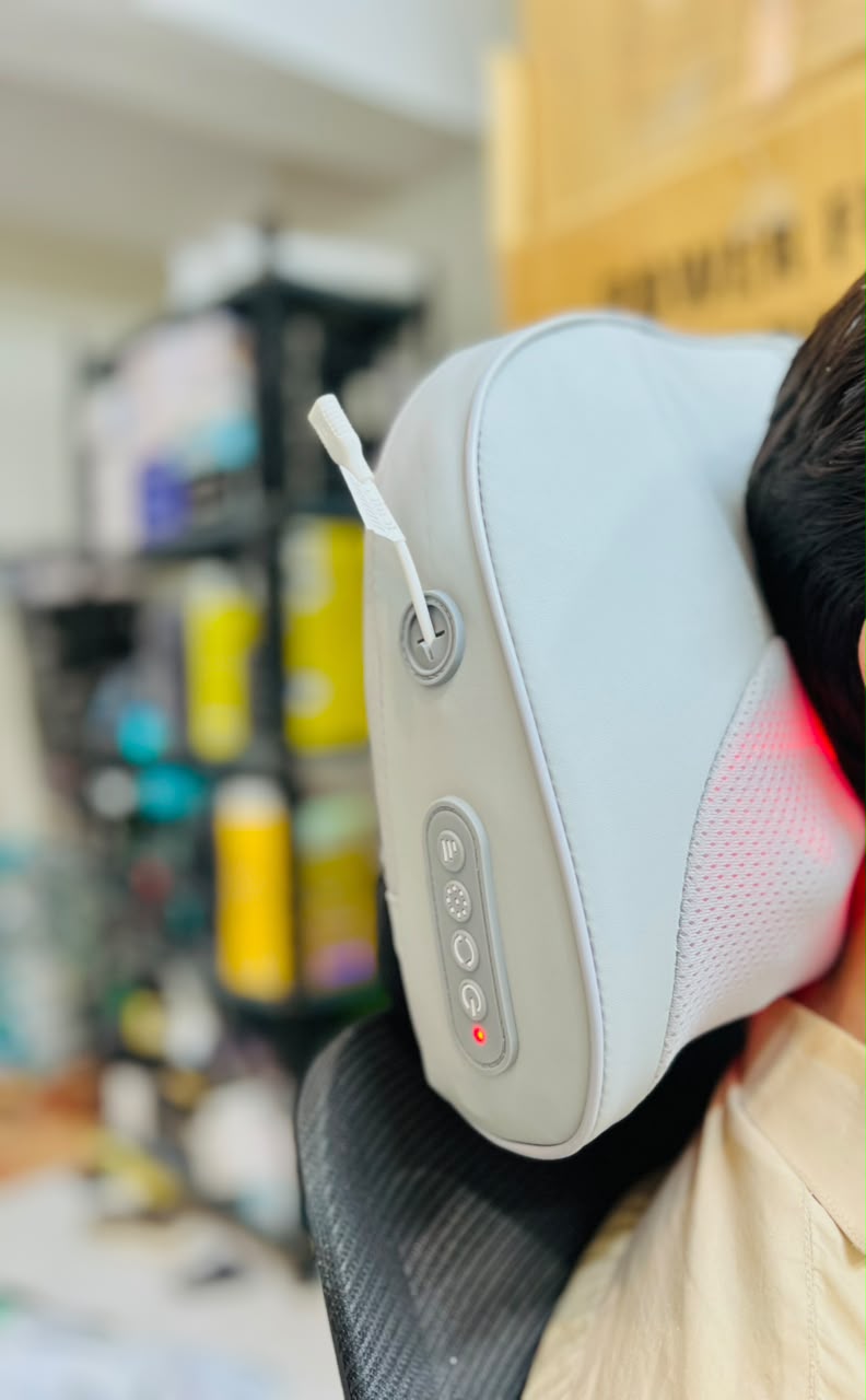 MDHL MD-9826 Bionic Massage Pillow – Waist & Neck Massager with Multiple Massage Modes