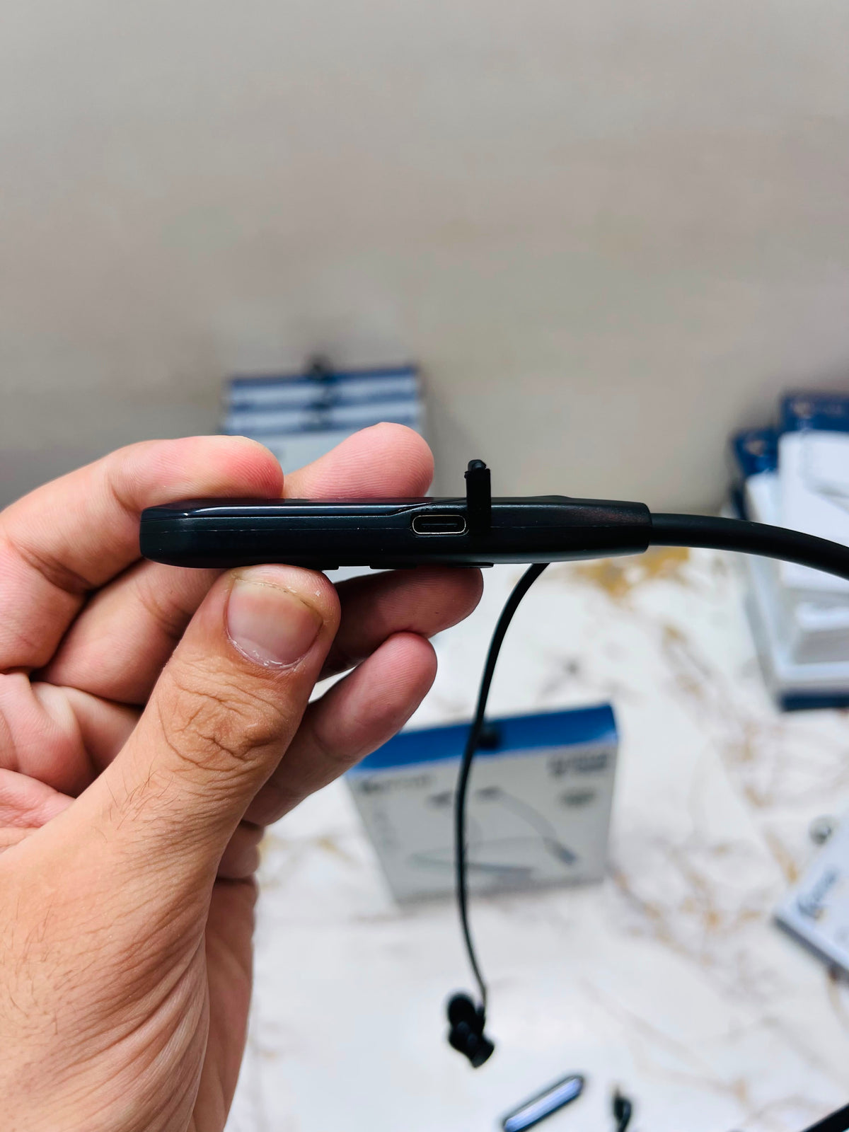 KAMAL KNB02 Wireless Stereo Earphones – High-Quality Sound, Phone Calls & 35 music Battery