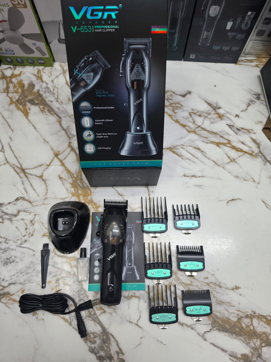 VGR V-653 Professional Hair Clipper | 2500mAh Lithium Battery Taper Lever Multi-Cut Clipper|🇦🇷ARGENTINA LOT