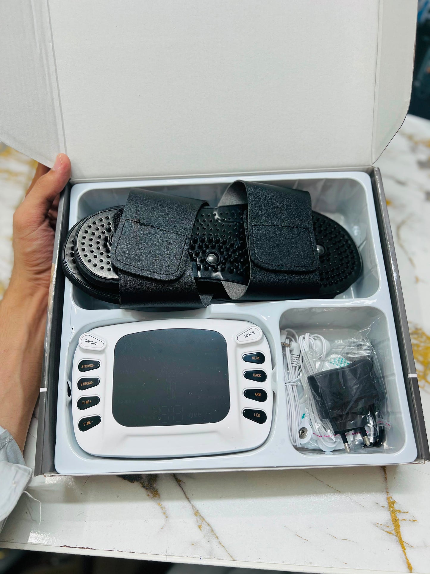 Blueidea Electronic TENS Pulse Massager BLD321 – Smart Muscle Pain Relief & Body Therapy Device