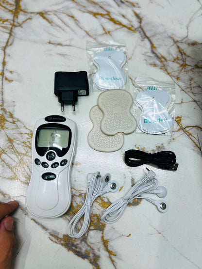 Blueidea Digital Therapy & Massage Machine – Electronic Pulse Massager for Pain Relief & Muscle Relaxation
