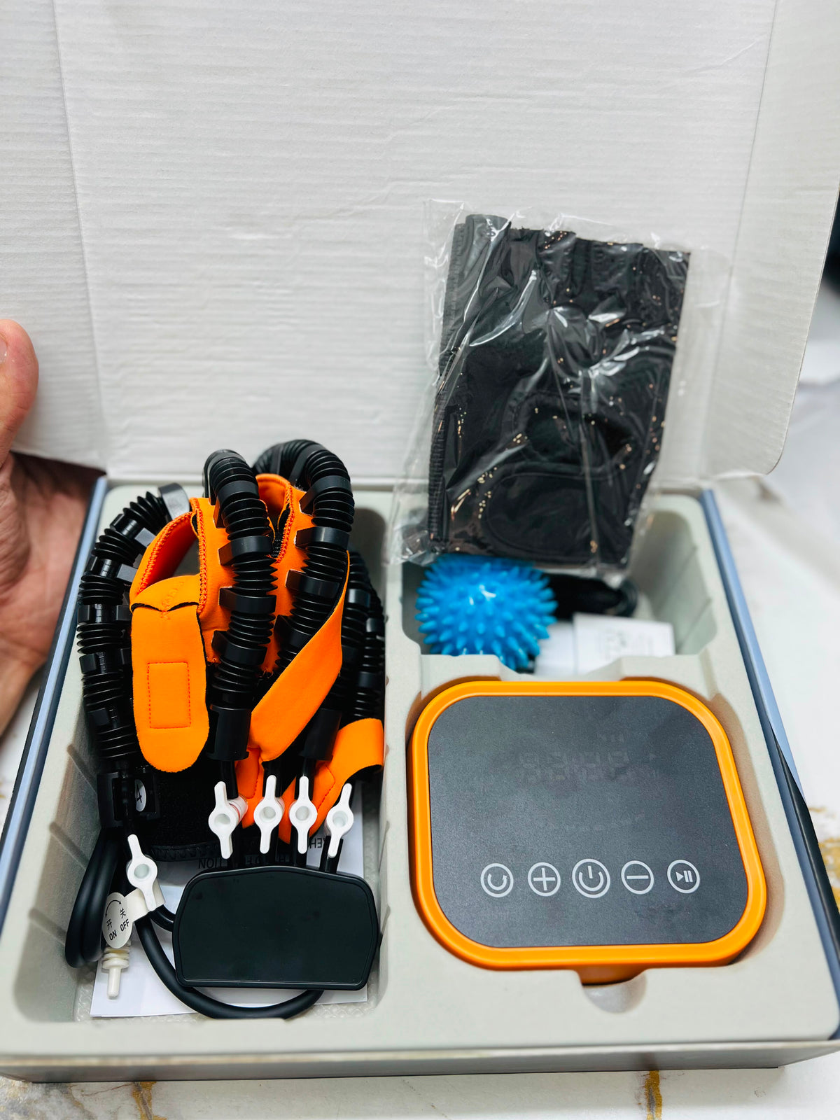 Hand Function Rehabilitation Training Device | Hand Grip & Finger Flexibility Exercise Trainer for Recovery & Daily Exercise