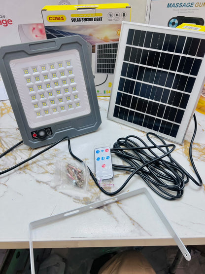 COBA CB-T105 500W Solar Sensor Light – IP66 Waterproof, 5400mAh Battery & Smart Sensor